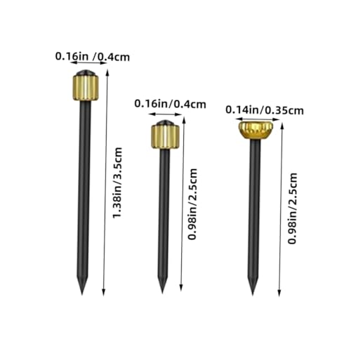 HAMPPLIES 90 Stück Teiliges Bildernägel Set mit Robuste Wandnägel zum Aufhängen von Bildern und Kunstwerken Stabile Rundkopfnägel für Bilderrahmen Vielseitige Push Pins für Wände und von HAMPPLIES