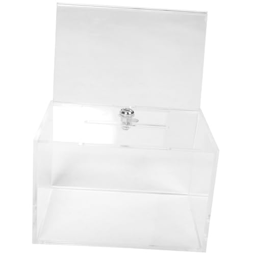 HAMPPLIES Abschließbare Transparente Wand Wahlurne Sicher Für Meinungs und Spenden Sammlung Geeignet Für Schulen Und Unternehmen HAMPPLIES Abschließbare Transparente Wand Wahlurne Sicher Für Meinungs und Spenden Sammlung Geeignet Für Schulen Und Unternehmen von HAMPPLIES