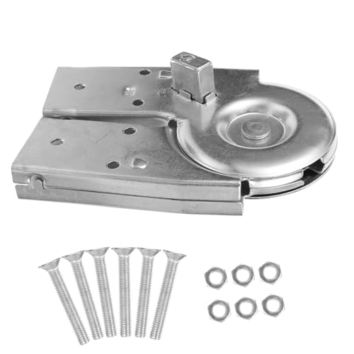 HAMPPLIES Aluminium Klappscharniere für Dachbodenleiter Soft Close Dämpfung Robust und Langlebig Einfach zu Montieren Vielseitig Einsetzbar mit Schrauben für Kleine Stehleitern und HAMPPLIES Aluminium Klappscharniere für Dachbodenleiter Soft Close Dämpfung Robust und Langlebig Einfach zu Montieren Vielseitig Einsetzbar mit Schrauben für Kleine Stehleitern und von HAMPPLIES