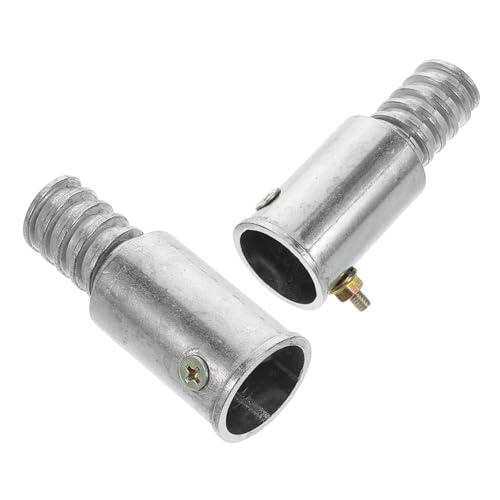 HAMPPLIES Aluminiumgewinde verbinder für Metall Aluminiumstiele Gewindeenden Leichte Stabile Reparaturspitzen Einfache Montage mit Schrauben oder Nieten HAMPPLIES Aluminiumgewinde verbinder für Metall Aluminiumstiele Gewindeenden Leichte Stabile Reparaturspitzen Einfache Montage mit Schrauben oder Nieten von HAMPPLIES