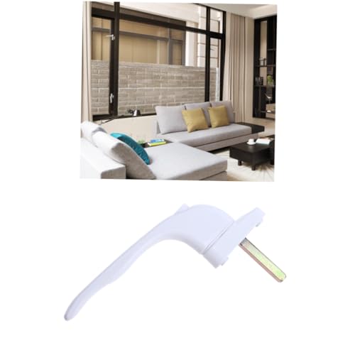 HAMPPLIES Aluminiumlegierung Fenstergriff mit Inline Hebel und Schlüsselschloss Langlebiger Fenstersicherungsgriff mit Druckknopf Einfache Montage Abschließbar für Sicheren Fensterschutz HAMPPLIES Aluminiumlegierung Fenstergriff mit Inline Hebel und Schlüsselschloss Langlebiger Fenstersicherungsgriff mit Druckknopf Einfache Montage Abschließbar für Sicheren Fensterschutz von HAMPPLIES