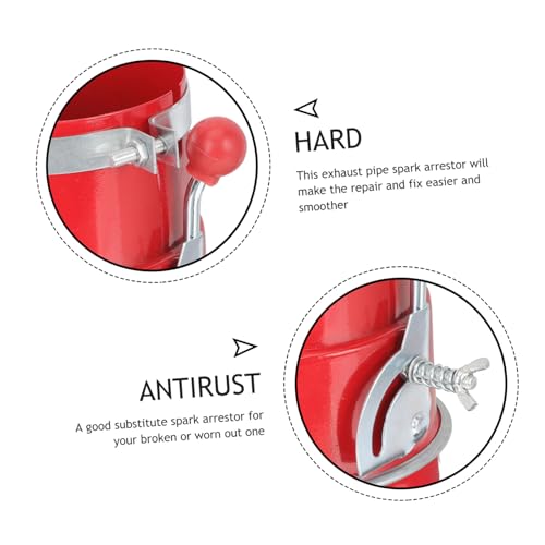 HAMPPLIES Auto Auspuff Funkenschutz Robustes Carbonstahl Spark Arrestor Einfache Montage Feuerhemmend für LKW Schutz für Explosionsgefährdete Bereiche Zuverlässige Auspufffunktion HAMPPLIES Auto Auspuff Funkenschutz Robustes Carbonstahl Spark Arrestor Einfache Montage Feuerhemmend für LKW Schutz für Explosionsgefährdete Bereiche Zuverlässige Auspufffunktion von HAMPPLIES