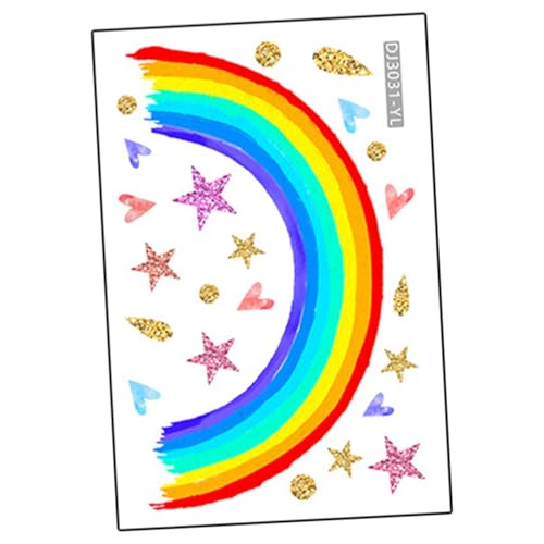 HAMPPLIES Bunte Fensterfolie Fensteraufkleber Im Regenbogen-stil Für Und Kinderzimmer Einfach Anzubringen Entfernen Doppelseitig Für Glastüren Und Fenster HAMPPLIES Bunte Fensterfolie Fensteraufkleber Im Regenbogen-stil Für Und Kinderzimmer Einfach Anzubringen Entfernen Doppelseitig Für Glastüren Und Fenster von HAMPPLIES