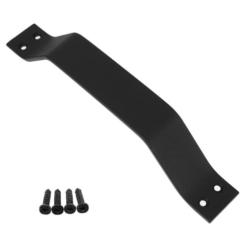 HAMPPLIES Carbonstahl Türgriff für Scheunentüren Rustikaler Griff mit Ergonomischem Design Widerstandsfähig für Küchen Schrank Garagentüren Einfach zu Montieren Vintage Look HAMPPLIES Carbonstahl Türgriff für Scheunentüren Rustikaler Griff mit Ergonomischem Design Widerstandsfähig für Küchen Schrank Garagentüren Einfach zu Montieren Vintage Look von HAMPPLIES
