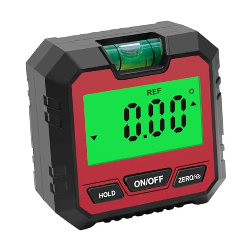 HAMPPLIES Digitaler Winkelmesser mit LCD Display Präziser Neigungsmesser und Wasserwaage Messbereich Tragbarer Digitalwinkelmesser für Bau Holzarbeiten Kfz und Dekoration Leicht und HAMPPLIES Digitaler Winkelmesser mit LCD Display Präziser Neigungsmesser und Wasserwaage Messbereich Tragbarer Digitalwinkelmesser für Bau Holzarbeiten Kfz und Dekoration Leicht und von HAMPPLIES