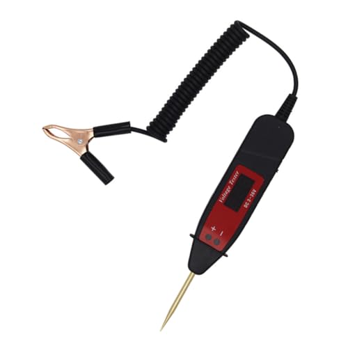 HAMPPLIES Digitales Fahrzeug schaltkreisprüfgerät mit Lcd anzeige Tragbarer Spannungsprüfer mit Prüflicht Robustes Multimeter für Autoelektrik Präzise Stromkreistests für Elektriker und HAMPPLIES Digitales Fahrzeug schaltkreisprüfgerät mit Lcd anzeige Tragbarer Spannungsprüfer mit Prüflicht Robustes Multimeter für Autoelektrik Präzise Stromkreistests für Elektriker und von HAMPPLIES