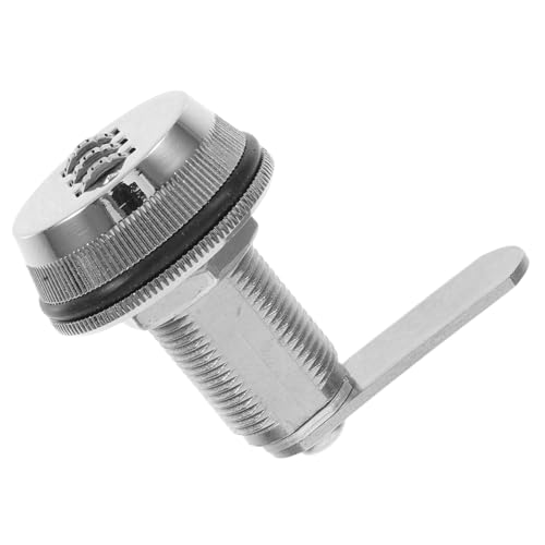 HAMPPLIES Dreistelliges Passwortschloss für Briefkasten und Schrank Robustes Kombinationsnockenschloss Vielseitig für Schubladen und Spinde Tragbar Einfache Montage Silberfarben von HAMPPLIES