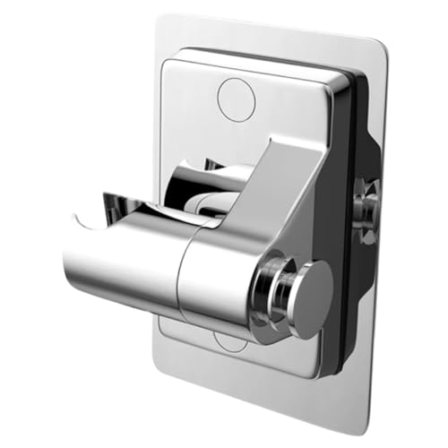 HAMPPLIES Duschkopfhalterung ohne Bohren Verstellbarer Handbrausehalter aus Silbernem Edelstahl Selbstklebender Badezimmer Sprühhalter für Wandmontage Einfache Installation Kompatibel mit HAMPPLIES Duschkopfhalterung ohne Bohren Verstellbarer Handbrausehalter aus Silbernem Edelstahl Selbstklebender Badezimmer Sprühhalter für Wandmontage Einfache Installation Kompatibel mit von HAMPPLIES