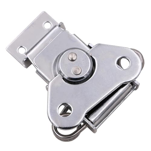 HAMPPLIES Edelstahl Federriegel Spannverschluss Latch Clamp Schloss für Kisten und Boxen Rostfrei Einfach zu Montieren Langlebig für Reparatur und DIY Projekte HAMPPLIES Edelstahl Federriegel Spannverschluss Latch Clamp Schloss für Kisten und Boxen Rostfrei Einfach zu Montieren Langlebig für Reparatur und DIY Projekte von HAMPPLIES