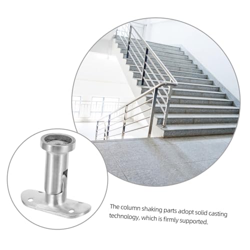 HAMPPLIES Edelstahl Handlaufhalterung Treppen Handlaufstütze Innenbereich Material Schwerlast Handlaufbefestigung Modern Minimalistisch Sicher Stabil von HAMPPLIES