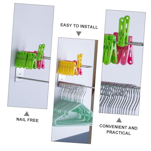 HAMPPLIES Edelstahl Kleiderhaken Selbstklebend Stark Tragfähiger Badezimmer Haken Ohne Bohren Multifunktionaler Aufbewahrungshaken Für Handtuch Kleidung Und Badzubehör Platzsparend Und HAMPPLIES Edelstahl Kleiderhaken Selbstklebend Stark Tragfähiger Badezimmer Haken Ohne Bohren Multifunktionaler Aufbewahrungshaken Für Handtuch Kleidung Und Badzubehör Platzsparend Und von HAMPPLIES
