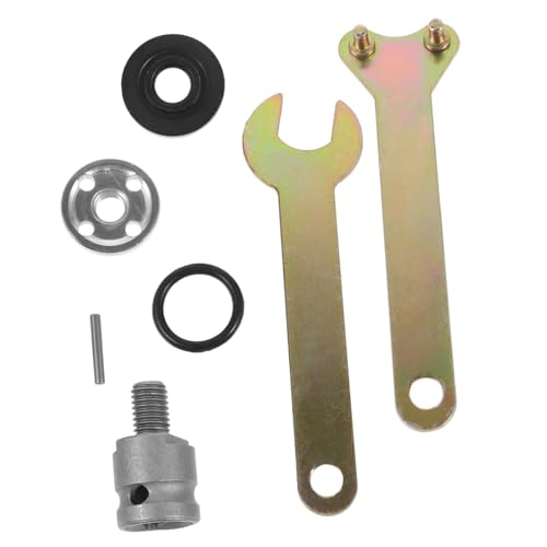 HAMPPLIES Elektrischer Winkelbohrer Adapter mit Flanschmutter und Schraubenschlüssel Vielseitiger Polieraufsatz für Winkelschleifer Einfache Montage Sicherer Winkelkonverter für Heimwerker HAMPPLIES Elektrischer Winkelbohrer Adapter mit Flanschmutter und Schraubenschlüssel Vielseitiger Polieraufsatz für Winkelschleifer Einfache Montage Sicherer Winkelkonverter für Heimwerker von HAMPPLIES