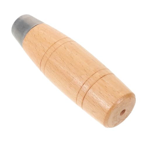 HAMPPLIES Ergonomischer Holzgriff Buchenholz Leichter Küchenmessergriff Stoßfester Ersatzgriff für Küchenmesser Rutschfester Komfortabler Haltegriff für Kochmesser für Hackmesser und von HAMPPLIES