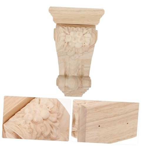 HAMPPLIES Europäischer Geschnitzter Konsolenträger Dekorative Kleine Konsole mit Feiner Schnitzerei Robustes Massivholz Stilvolle Wanddeko für DIY Wohnraumgestaltung HAMPPLIES Europäischer Geschnitzter Konsolenträger Dekorative Kleine Konsole mit Feiner Schnitzerei Robustes Massivholz Stilvolle Wanddeko für DIY Wohnraumgestaltung von HAMPPLIES