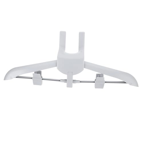 HAMPPLIES Faltbarer Kleiderbügel für Dampfbügeln aus Kunststoff Leichter Platzsparender Aufhänger Zusammenklappbar und Wiederverwendbar für Haushalt und Kleidungspflege von HAMPPLIES