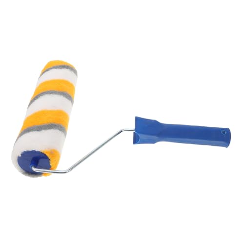HAMPPLIES Feiner Farbroller mit Polyesterfaser für Wandfarbe und Lack Präzise Eckenmalerrolle für Große Flächen Geeignet für DIY wandgestaltung und Renovierung von HAMPPLIES