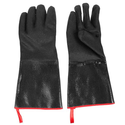 HAMPPLIES Feuerfeste Neopren Handschuhe Hitzebeständig bis Verbrühung Grillhandschuhe für Küche Kaminofen und Outdoor Waschbar Wiederverwendbar Passend HAMPPLIES Feuerfeste Neopren Handschuhe Hitzebeständig bis Verbrühung Grillhandschuhe für Küche Kaminofen und Outdoor Waschbar Wiederverwendbar Passend von HAMPPLIES