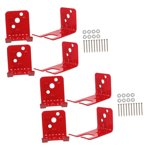 HAMPPLIES Feuerlöscher Halterung Wandmontage Teiliges aus Robustem Eisen mit Schrauben und Unterlegscheiben Platzsparend Leicht Geeignet für Kleinen Feuerlöscher Einfache Installation und von HAMPPLIES