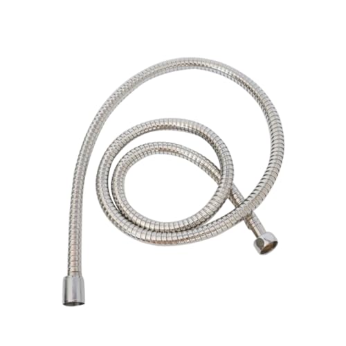 HAMPPLIES Flexibler Duschschlauch aus Edelstahl Knickfest und Druckbeständig mit PVC Innenschlauch Sicherer Ersatz für Brausekopfanschluss Geeignet für Bad und Dusche von HAMPPLIES