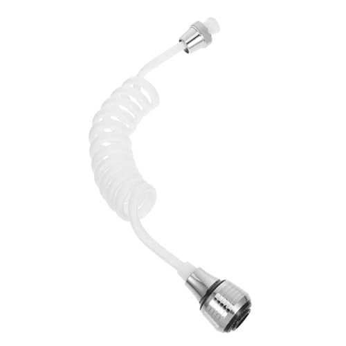 HAMPPLIES Flexibler Wasserhahn Verlängerung Aufsatz Einstellbarer Wassersprudler Waschbecken Brause Küchenarmatur Schwenkbarer Spülbecken Sprühkopf Waschhilfe Weiß HAMPPLIES Flexibler Wasserhahn Verlängerung Aufsatz Einstellbarer Wassersprudler Waschbecken Brause Küchenarmatur Schwenkbarer Spülbecken Sprühkopf Waschhilfe Weiß von HAMPPLIES