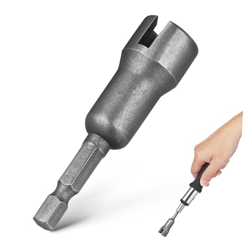 HAMPPLIES Flügelmutter Schraubendreher Adapter Sechskant Steckschlüssel für Elektroschrauber Robustes Werkzeug für Heimwerker Auto Service und von HAMPPLIES