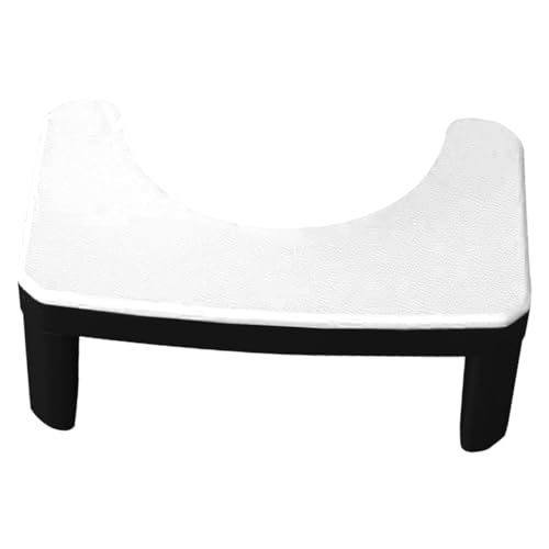 HAMPPLIES Funktionaler Toilettenhocker Für Erwachsene Und Rutschfester Stabiler Fußschemel Für Badezimmer Und Toiletten Ergonomisches Design Für Mehr Komfort Und Platzsparend Und Leicht von HAMPPLIES