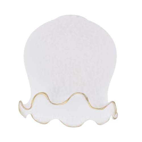 HAMPPLIES Glas Lampenschirm Blumenform Dekorative Leuchte Glaslampenabdeckung für Decken und Wandleuchten Langlebig Elegant Einfach zu Montieren Geeignet für Wohnzimmer Schlafzimmer HAMPPLIES Glas Lampenschirm Blumenform Dekorative Leuchte Glaslampenabdeckung für Decken und Wandleuchten Langlebig Elegant Einfach zu Montieren Geeignet für Wohnzimmer Schlafzimmer von HAMPPLIES