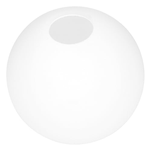 HAMPPLIES Glaskugel Lampenschirm Ersatz Ømm Kugelförmiger Deckenlampenschirm aus Robustem Glas für Wohnzimmer Schlafzimmer Wandleuchte Dekorative Lampenabdeckung von HAMPPLIES
