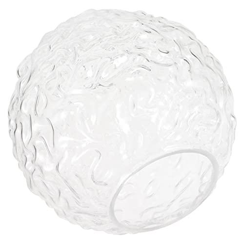 HAMPPLIES Glaskugel Lampenschirm aus Hochwertigem Glas Dekorativer Lampenschirm Ersatz für Wand und Deckenleuchten Leicht und Einfach zu Montieren Geeignet für Wohnzimmer Schlafzimmer Flur HAMPPLIES Glaskugel Lampenschirm aus Hochwertigem Glas Dekorativer Lampenschirm Ersatz für Wand und Deckenleuchten Leicht und Einfach zu Montieren Geeignet für Wohnzimmer Schlafzimmer Flur von HAMPPLIES