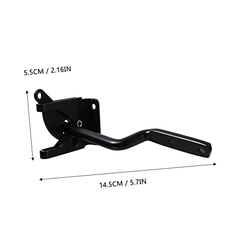 HAMPPLIES Gravity Lever Zaunriegel mit Befestigung Automatischer Holz und Metall Torverschluss Selbstverriegelnd Kompatibel mit Standard Vorhängeschloss Ersatz für Alte Riegel Robust und HAMPPLIES Gravity Lever Zaunriegel mit Befestigung Automatischer Holz und Metall Torverschluss Selbstverriegelnd Kompatibel mit Standard Vorhängeschloss Ersatz für Alte Riegel Robust und von HAMPPLIES