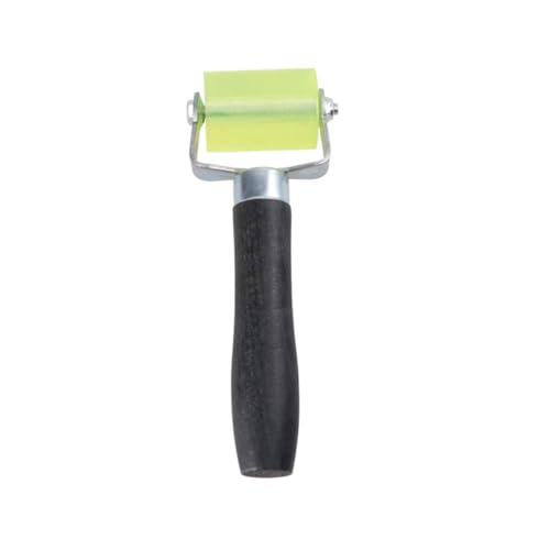 HAMPPLIES Gummiwalze Tapetenroller mit Langem Griff Ergonomisch für Nahtloses Andrücken von Tapeten Vinyl und Autolärmdämmung Robust und Flexibel für Gleichmäßigen Druck und Einfache von HAMPPLIES