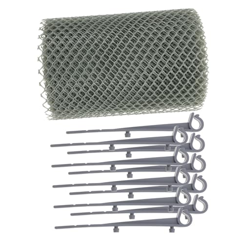 HAMPPLIES Gutter Guard Mesh Roll Hexagon Netz Laubschutz Dachrinnenschutz mit Haken Für Effektive und Schmutzfiltration Zuschneidbar Für Verschiedene Dachrinnenarten HAMPPLIES Gutter Guard Mesh Roll Hexagon Netz Laubschutz Dachrinnenschutz mit Haken Für Effektive und Schmutzfiltration Zuschneidbar Für Verschiedene Dachrinnenarten von HAMPPLIES