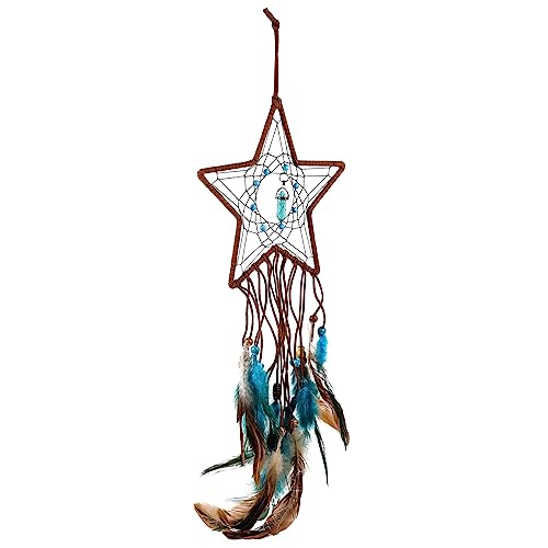 HAMPPLIES Hängende Deko Aus Federn Und Sternen Boho Wandbehang Für Schlafzimmer Fenster Und Partys Fängt Schöne Träume Vertreibt Albträume Vielseitig Einsetzbar HAMPPLIES Hängende Deko Aus Federn Und Sternen Boho Wandbehang Für Schlafzimmer Fenster Und Partys Fängt Schöne Träume Vertreibt Albträume Vielseitig Einsetzbar von HAMPPLIES