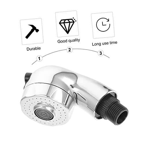 HAMPPLIES Handbrause Duschkopf Hochdruck für Babybadewanne und Haustiere Schonend zur Haut Vielseitig für Badezimmer Küche und Salon Einfach zu Handhaben Silberfarbenes Sprühkopf Design HAMPPLIES Handbrause Duschkopf Hochdruck für Babybadewanne und Haustiere Schonend zur Haut Vielseitig für Badezimmer Küche und Salon Einfach zu Handhaben Silberfarbenes Sprühkopf Design von HAMPPLIES