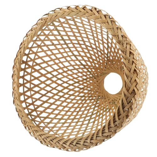 HAMPPLIES Handgefertigter Lampenschirm Deckenleuchte Vintage Pendelleuchte Lampenabdeckung für Wohnzimmer Schlafzimmer Restaurant Flur Küche von HAMPPLIES