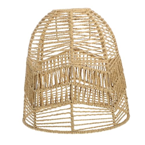 HAMPPLIES Imitat Rattan Lampenschirm Langlebig Robust Einfache Montage Stilvoll für Wohnzimmer Bar Dekoratives Leuchtenschirm Design HAMPPLIES Imitat Rattan Lampenschirm Langlebig Robust Einfache Montage Stilvoll für Wohnzimmer Bar Dekoratives Leuchtenschirm Design von HAMPPLIES