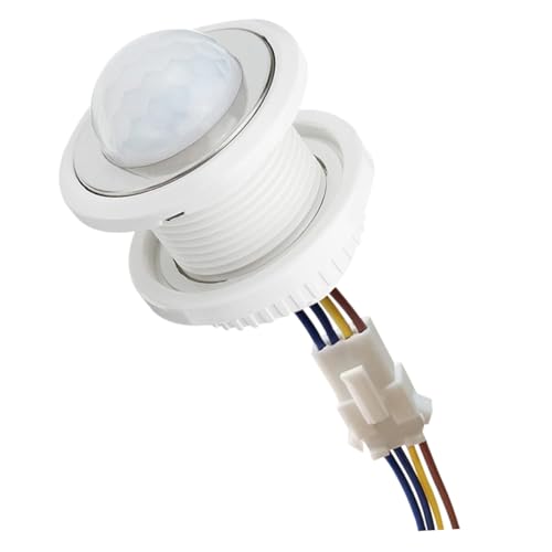HAMPPLIES Infrarot LED Bewegungsmelder Schalter Sensor Controller mit Hoher Empfindlichkeit für Innenbereiche Einfacher Installation Zuverlässiger Betrieb und Energiesparender von HAMPPLIES