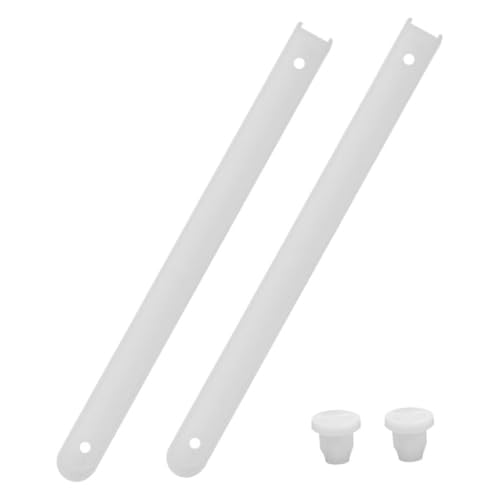 HAMPPLIES Kunststoff Schubladenauszug Robuste Möbel Gleitschienen mit Hoher Tragfähigkeit Flexibel und Langlebig Geeignet für Küchen Kleiderschrank Einfache Montage von HAMPPLIES