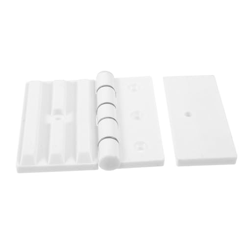 HAMPPLIES Kunststoff Türscharnier Ersatzteil für Sauna Dampfbad Türen Kleines Seitenscharnier Vielseitig Kompatibel mit Glas Saunatüren Modern Glatte Oberfläche Robust und Langlebig von HAMPPLIES
