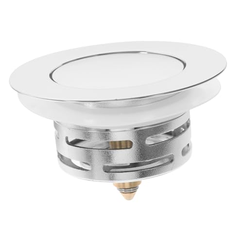 HAMPPLIES Kupferkern Druckstöpsel Waschbecken Abflussstopfen mit Integriertem Haarsieb Schnelles Abdichten für Bad und Waschbecken Leicht zu Montieren Langlebig und Widerstandsfähig HAMPPLIES Kupferkern Druckstöpsel Waschbecken Abflussstopfen mit Integriertem Haarsieb Schnelles Abdichten für Bad und Waschbecken Leicht zu Montieren Langlebig und Widerstandsfähig von HAMPPLIES