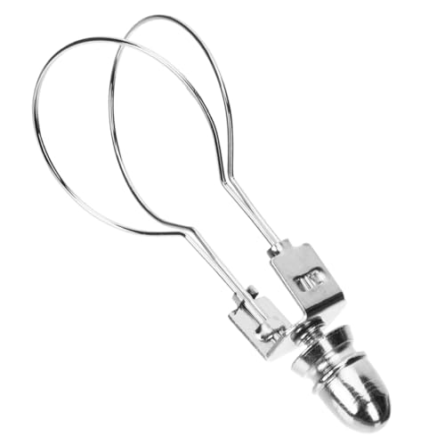 HAMPPLIES Lampenschirm Clip aus Metall Rostfrei Langlebig Vielseitiger Lampenhalter für Glühbirnen Einfach zu Montieren Geeignet für Wohnzimmer Büro Restaurant Verstellbar Silberfarben HAMPPLIES Lampenschirm Clip aus Metall Rostfrei Langlebig Vielseitiger Lampenhalter für Glühbirnen Einfach zu Montieren Geeignet für Wohnzimmer Büro Restaurant Verstellbar Silberfarben von HAMPPLIES