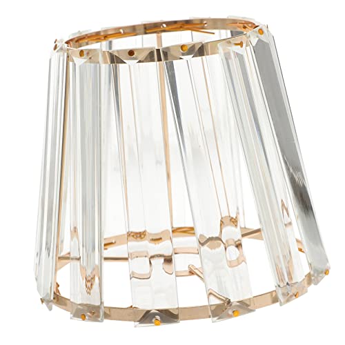 HAMPPLIES Lampenschirm für Tischlampe Moderner Transparenter Lampenbezug Hochwertiger und Langlebiger für Schlafzimmer Wohnzimmer und Hotels von HAMPPLIES