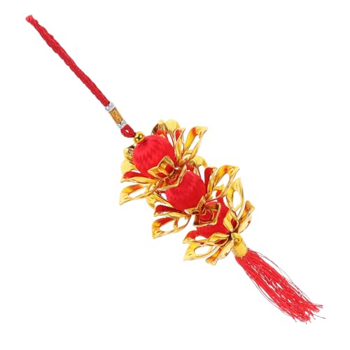 HAMPPLIES Lotus Laternen-Dekoration Rote Quaste Traditionelle Chinesische Neujahrs-hängedeko Frühlingsfest Party Schmuck Lotus-Laternen Innen und Außen HAMPPLIES Lotus Laternen-Dekoration Rote Quaste Traditionelle Chinesische Neujahrs-hängedeko Frühlingsfest Party Schmuck Lotus-Laternen Innen und Außen von HAMPPLIES