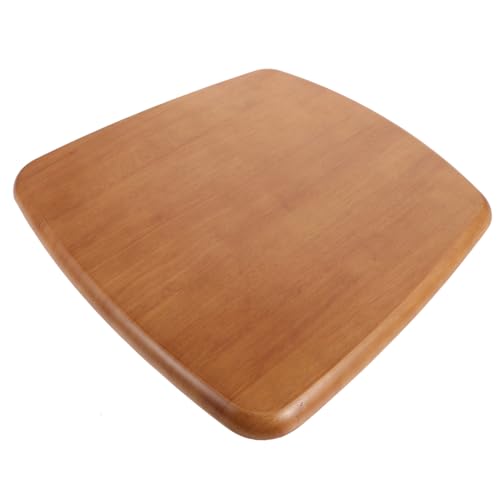 HAMPPLIES Massivholz Sitzplatte Ersatzteil für Stuhl und Barhocker Robuste Holzsitzfläche Einfache Montage Langlebiger Stuhlersatz für Esszimmer und Büro Natürliche Holzoptik Praktische von HAMPPLIES