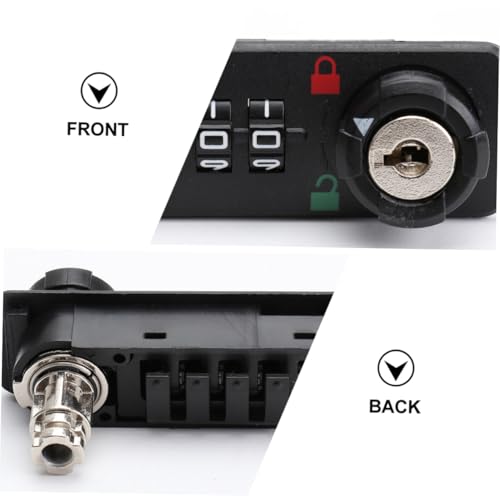 HAMPPLIES Mechanisches Zahlenschloss für Schränke Stellige Kombination Abs Kunststoff Einbauschloss Robuste für Möbel und Büro Praktische Anwendung für Private und Wichtige Dokumente HAMPPLIES Mechanisches Zahlenschloss für Schränke Stellige Kombination Abs Kunststoff Einbauschloss Robuste für Möbel und Büro Praktische Anwendung für Private und Wichtige Dokumente von HAMPPLIES