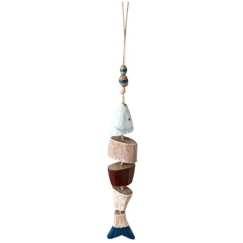 HAMPPLIES Mediterraner Wandbehang Aus Holz Im Fischdesign Vintage Deko Für Stilvolle Wohnräume Leicht Und Tragbar Rustikales Ornament Für Zuhause Für Boho-Style Und Garten HAMPPLIES Mediterraner Wandbehang Aus Holz Im Fischdesign Vintage Deko Für Stilvolle Wohnräume Leicht Und Tragbar Rustikales Ornament Für Zuhause Für Boho-Style Und Garten von HAMPPLIES