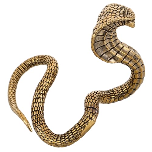 HAMPPLIES Messing Schlange Figurine Realistische Skulptur Chinesisches Tierkreiszeichen Dekoration für Tee Tisch Feng Shui Wohnkultur Kultureller Charme HAMPPLIES Messing Schlange Figurine Realistische Skulptur Chinesisches Tierkreiszeichen Dekoration für Tee Tisch Feng Shui Wohnkultur Kultureller Charme von HAMPPLIES