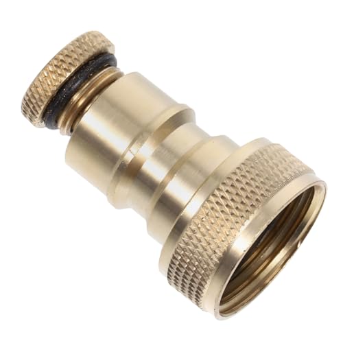 HAMPPLIES Messing Waschmaschinen Wasserstoppventil Adapter Auslaufsicherer Schlauchanschluss mit Automatischer Wasserabsperrung Einfache Montage Kompatibel mit Diversen HAMPPLIES Messing Waschmaschinen Wasserstoppventil Adapter Auslaufsicherer Schlauchanschluss mit Automatischer Wasserabsperrung Einfache Montage Kompatibel mit Diversen von HAMPPLIES