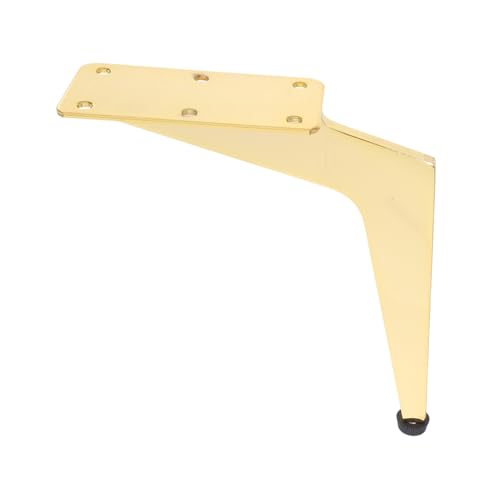 HAMPPLIES Metall Möbelbeine Titanfarben Möbelbeine für Schränke Sofas und Couchtische Robuste Ersatzfüße für Couch und Sitzbank Moderne Dekorative Möbelstützen von HAMPPLIES