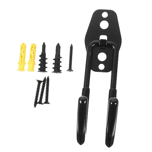 HAMPPLIES Metall Wandorganizer Werkzeughaken Multifunktional Starker Rundhaken Zur Lagerung Von Leitern Besen Schaufeln Für Garage von HAMPPLIES